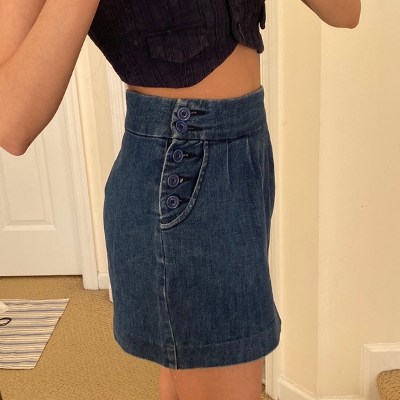 Vintage BDG (Urban outfitters) Mini denim skirt - Picture 5 of 6